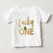 Lucky One St Patrick's Day T-shirt bébé bébé bébé (Devant)