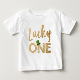 Lucky One St Patrick's Day T-shirt bébé bébé bébé