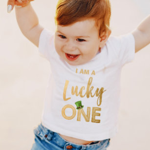 Lucky One St Patrick's Day T-shirt bébé bébé bébé