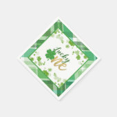 Lucky One Verjaardags Servet (Hoek)