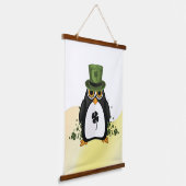 Lucky Penguin Art mural pour la Saint-Patrick Irla (Angulaire)