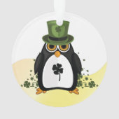 Lucky Penguin Saint-Patrick Clover Irlandais (dos)