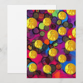 Lucky Pennies Feestdagenkaart (Voorkant / Achterkant)