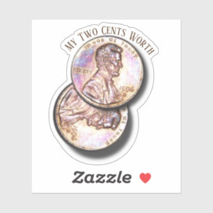 Lucky Penny Day Sticker