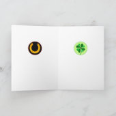 Lucky Pirate Skull Kaart (Binnen)