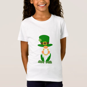 Lucky Plaid Gnome - St. Patrick's Day T-shirt
