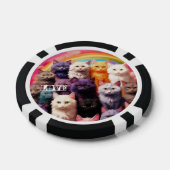 Lucky Poker Chips for Cat Lovers (Enkel)