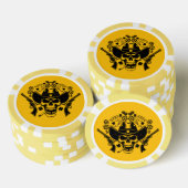 Lucky Poker Skull Chips (Opstapeling)