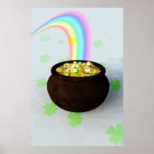 Lucky Pot of Gold Poster (Voorkant)