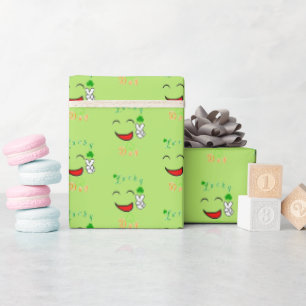 Lucky Pray Saint Dublin Day Patron Iers Cadeaupapier