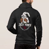 Lucky Punch Boxing Classic Lapin Ganté Sweat à Cap (Dos)