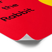 Lucky Rabbit #4 Poster (Hoek)