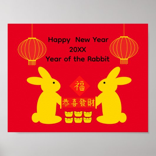 Lucky Rabbit #6 Poster (Voorkant)