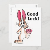 Lucky Rabbit Briefkaart (Voorkant / Achterkant)