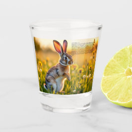 Lucky Rabbit Foot Shot Glas