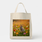 Lucky Rabbit Foot  Tote Bag (Achterkant)