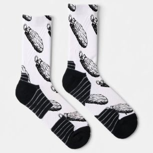 Lucky Rabbit's Foot Athletic Crew Socks Sokken