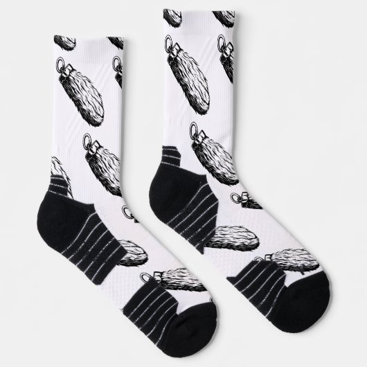 Lucky Rabbit's Foot Athletic Crew Socks Sokken (Rechts)