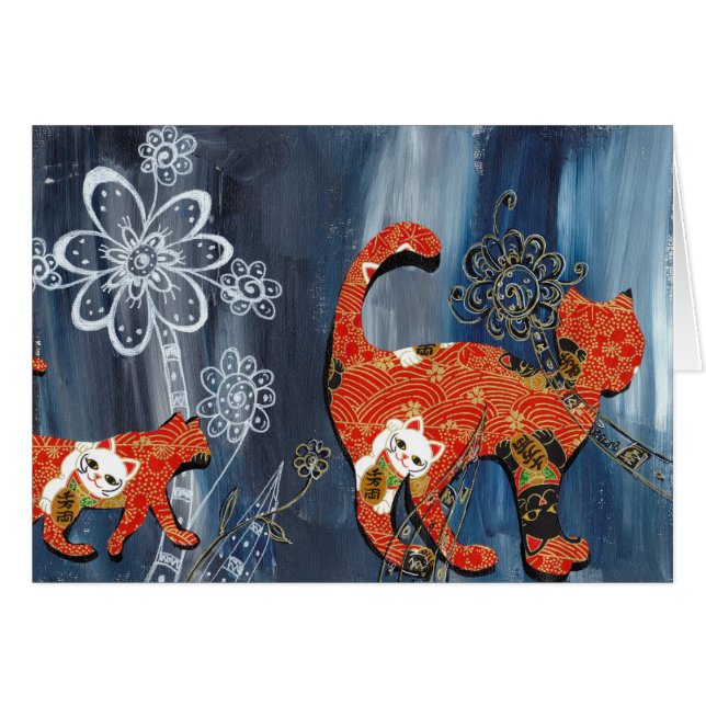 Lucky Red Cats (Voorkant Horizontaal)