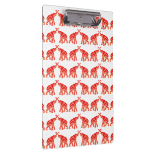 Lucky Red Elephant Klembord