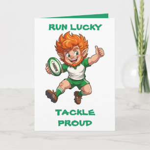 Lucky Run Match Day Magie St Patrick’s Weekend Kaart
