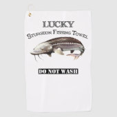 Lucky Serviette de pêche esturgeon (Devant)