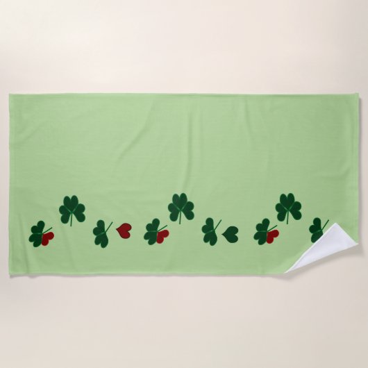 Lucky serviette de plage (Devant)