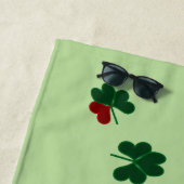 Lucky serviette de plage (En situation)