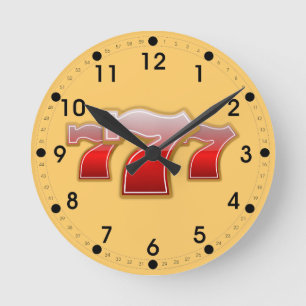 Lucky Seven Ronde Klok