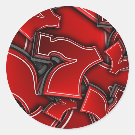 Lucky Seven - Sticker (Voorkant)