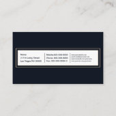 Lucky Seven Visitekaartje (Achterkant)