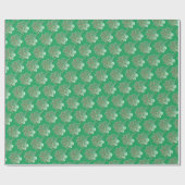 Lucky Shabby Chic 4Leaf Clover Cadeaupapier (Vlak)