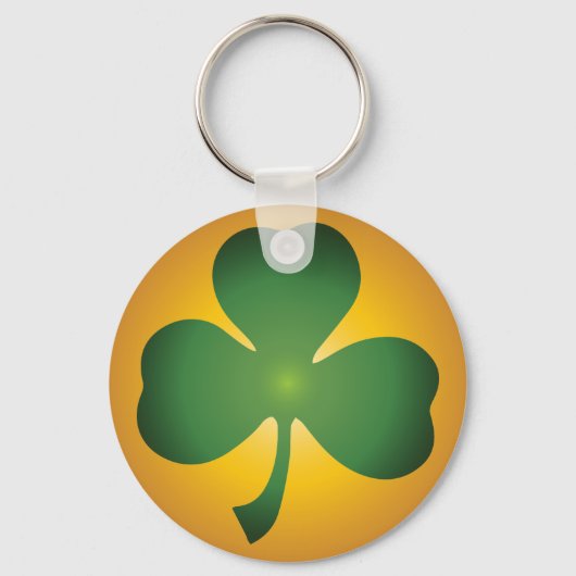 Lucky Shamrock Basic Sleutelhanger (Voorkant)