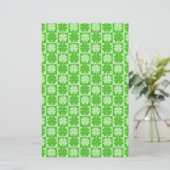 Lucky Shamrock Briefpapier (Staand voorkant)