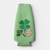 Lucky Shamrock Clover Happy St. Patrick's day Flesjeskoeler (Voorkant)