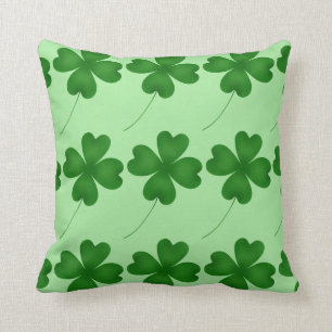 Lucky shamrock design kussen