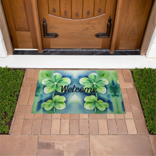Lucky Shamrock Deurmat (Buiten)