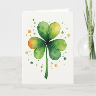 Lucky Shamrock Kunstkaart Kaart