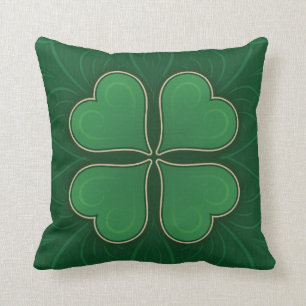 Lucky Shamrock Kussen