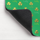 Lucky Shamrock Mousepad Muismat (Hoek)