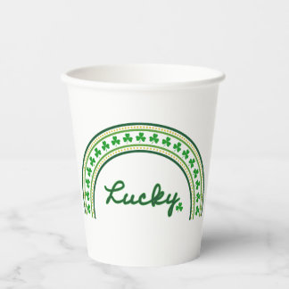 Lucky Shamrock Papieren Bekers