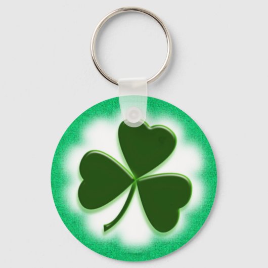 Lucky Shamrock Sleutelhanger (Voorkant)