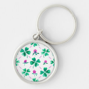 Lucky shamrock sleutelhanger
