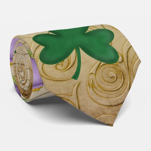 Lucky Shamrock - SRF Stropdas (Opgerold)