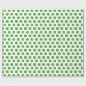 Lucky Shamrock St. Patrick's Day inpakpapier (Vlak)