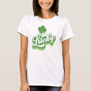 Lucky Shamrock St Patrick's Day Irish T-shirt