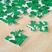 Lucky Shamrock - St Patrick's Day Legpuzzel (Zijkant)