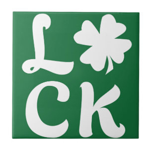 Lucky Shamrock Tegeltje