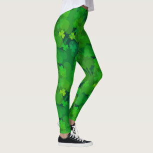 Lucky Shamrocks - Clovers over de hele linie Leggings