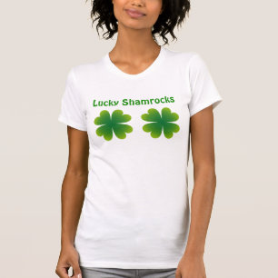 Lucky Shamrocks St Patricks Day T-shirt